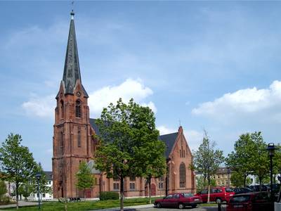 Evangelische Kirche St. Petri in Staßfurt, Außenaufnahme