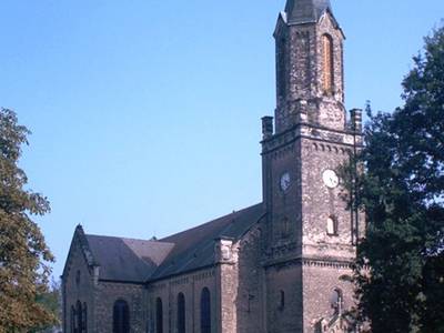 Evangelische Kirche St. Johannis in Staßfurt, Außenaufnahme