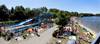Ferienzentrum Löderburger See - Strandpanorama
