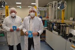 TechniSat-Gruppe startet Produktion von FFP2-Masken in Staßfurt