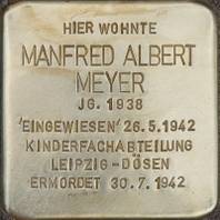 Stolperstein für Manfred Meyer