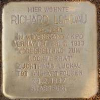 Stolperstein für Richard Lohdau