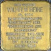 Stolperstein für Wilhelm Heine