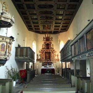 Evangelische Kirche St. Petri in Brumby, Innenaufnahme