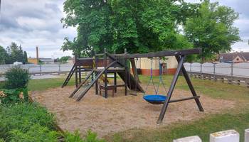 Spielplatz der Kita Regenbogen