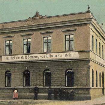 Hotel Stadt Bernburg Wilhelm Bernstein