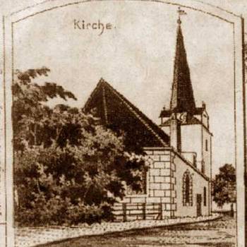 Kirche um 1880