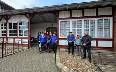 aktionstag barrierefreier zugang trauerhalle