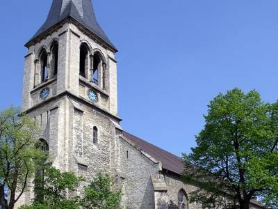 Evangelische Kirche St. Eustachius in Atzendorf, Außenaufnahme