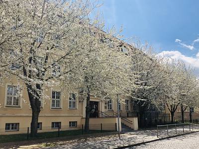 Foto der J.-W. Goethe Grundschule von außen