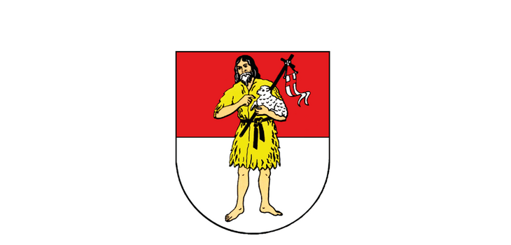 Wappen der Stadt Staßfurt mit dem Subtitel "Pressemitteilung"